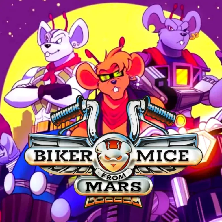 Plakat serialu Moto Myszy z Marsa
Ilustracja: Biker Mice from Mars / Moto Myszy z Marsa — materiał promocyjny serialu, wykorzystany jako odniesienie popkulturowe. Prawa do tytułu, postaci, logo i materiałów wizualnych należą do ich odpowiednich właścicieli.