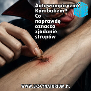 Autowampiryzm? Kanibalizm? Co naprawdę oznacza zjadanie strupów
